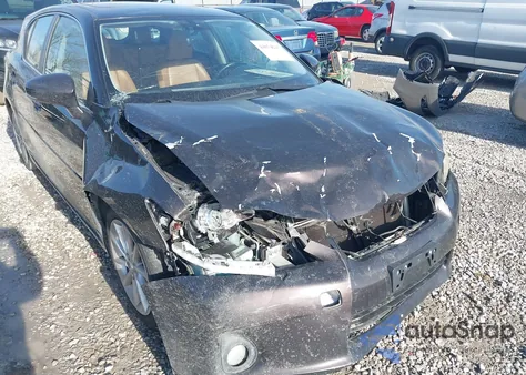 2011 Lexus Ct 200H Premium from USA, damaged, VIN JTHKD5BH7B2007613